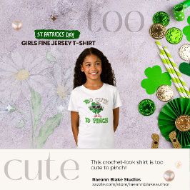 Camiseta Muito Fofo para Beliscar Design com Aparência de C