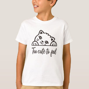 Camiseta Muito fofo para falhar