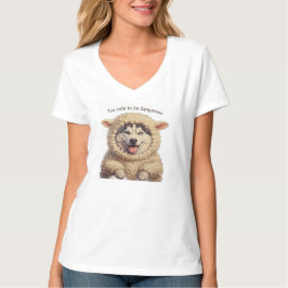Camiseta Muito fofo para ser perigoso – Husky engraçado ves