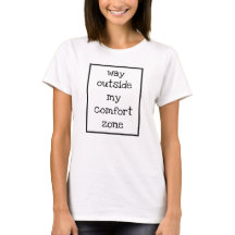 Muito fora da minha zona de conforto Camisa-T femi
