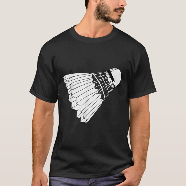 Camiseta Muito Gosto de Peteca de Badminton  (Frente)