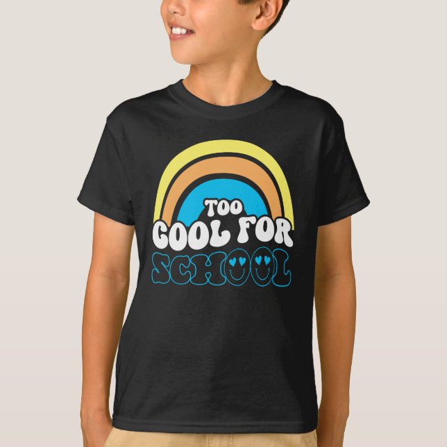 Camiseta Muito Legal Para A Escola (Frente)