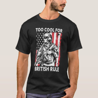 Camiseta Muito Legal Para O Governo Britânico Americano Eng