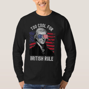 Camiseta Muito Legal Para O Governo Britânico Jefferson Ind
