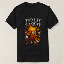 Camiseta Muito Leve Para Parar De Dançar Foguete