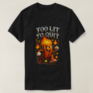 Camiseta Muito Leve Para Parar De Dançar Foguete
