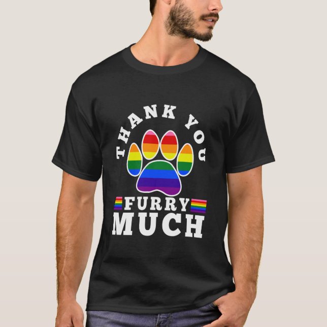 Camiseta Muito Obrigado Peludo (Frente)