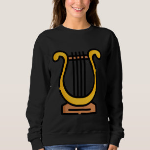 Camiseta Muito Parecido com o Instrumento de Corda Lyre