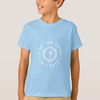Camiseta Muito Pode Acontecer em 3 Dias | Páscoa Cristã