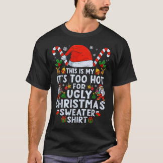 Camiseta Muito quente doce de Natal
