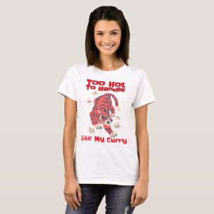 Camiseta Muito Quente para o Amante do Curry