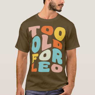 Camiseta Muito Velho Para O Tipografo Retrô De Aniversário