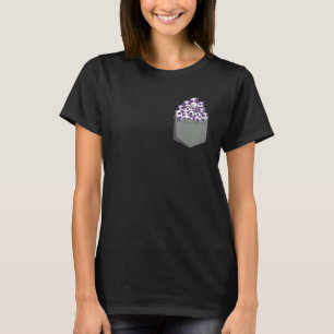 Camiseta Muitos Pandas Panda no bolso