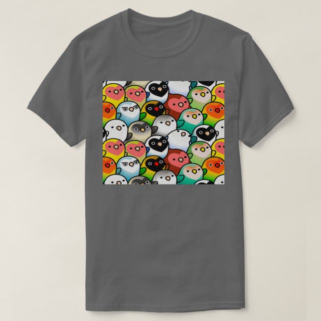 Camiseta Muitos pombinhos (Frente do Design)