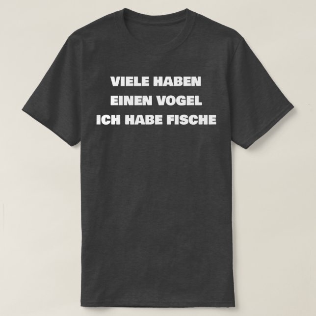 Camiseta Muitos têm um pássaro1 (Frente do Design)