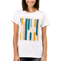 camiseta mujer listas minimal