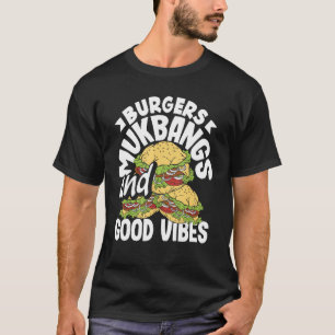 Camiseta Mukbang e Burgers Muckbangers