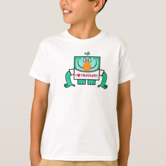 Camiseta Mukpuddy - "l <3 Muk Kids Ringer Shirt"
