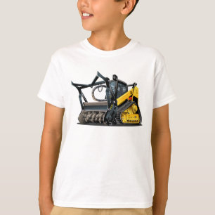 Camiseta Mulcher de área de desenho animado