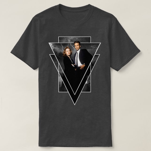 Camiseta Mulder amp Scully (Frente do Design)