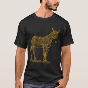 Camiseta Mule For Women Girl Donkey Horse Hybrid 1