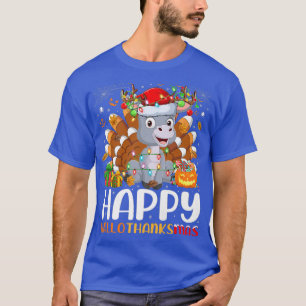 Camiseta Mule Lover Halloween Christmas Happy Hallothanksma