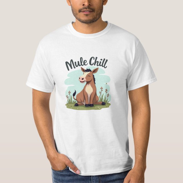 Camiseta Mule Lovers Ideia de presentes (Frente)