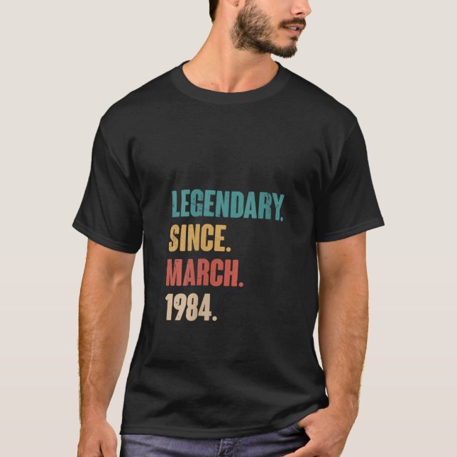 Camiseta Mulher 39 Anos Vintage 1984 Aniversário 39 (Frente)
