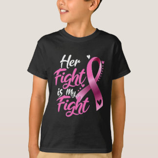 Camiseta Mulher: A Luta Dela É A Minha Luta Contra O Cancer