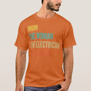 Camiseta Mulher A Mãe A Mulher O Elétrico