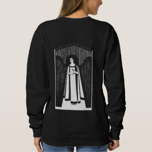 Camiseta Mulher Abstrata Desenho Arte Vintage Minimalista C