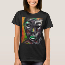 Camiseta Mulher Africana