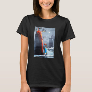Camiseta Mulher africana Carregando Trabalho de arte pote