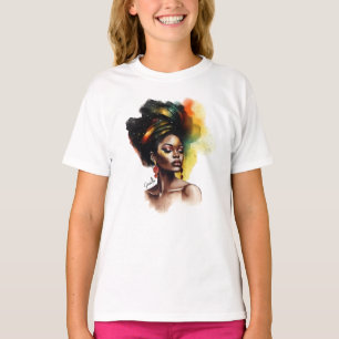 Camiseta Mulher Afro-Americana Habilitada (2)