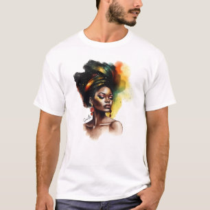 Camiseta Mulher Afro-Americana Habilitada (2)