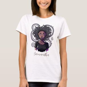 Camiseta Mulher Afro Mágica