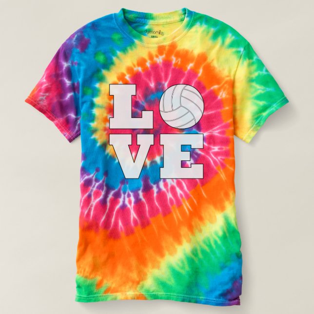 Camiseta Mulher: Amor de vôlei (Frente do Design)