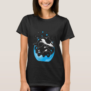 Camiseta Mulher Animais Orca Ocean Animal Orca Orca, Baleia