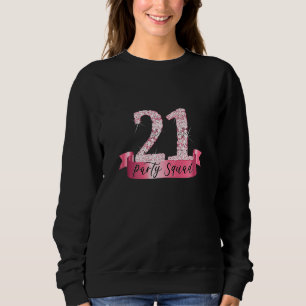 Camiseta Mulher, aniversário de 21 anos, Esquadrão I, Grupo