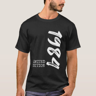 Camiseta Mulher aniversário de 40 anos 40 Anos 1984 Decorat