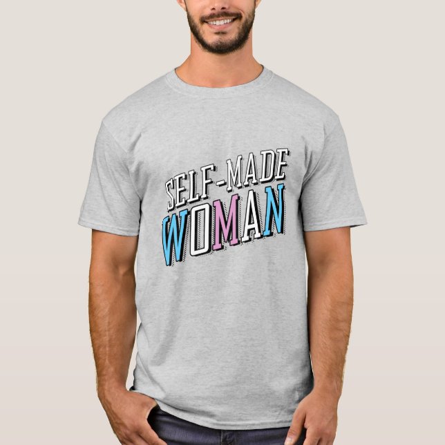 Camiseta Mulher Autodidata (Frente)
