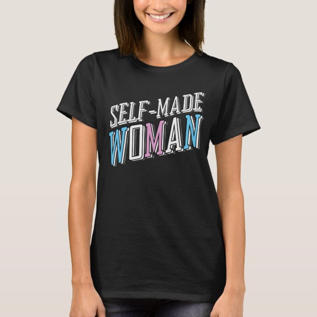 CAMISETA MULHER AUTOMÁTICA (ORGULHO DE TRANS) (Frente)
