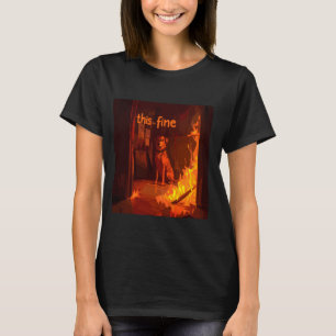 Camiseta Mulher: "Bela Caneca Internet Meme Queimando"