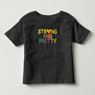 Camiseta Mulher Bonita e Forte Treino de Academia Fitness