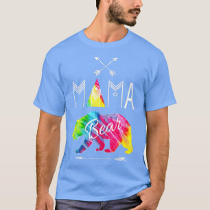 Camiseta Mulher Bonita Engraçada Mamãe Ursa Vida Selvagem M