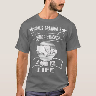 Camiseta Mulher bônus vovó e neta enteada