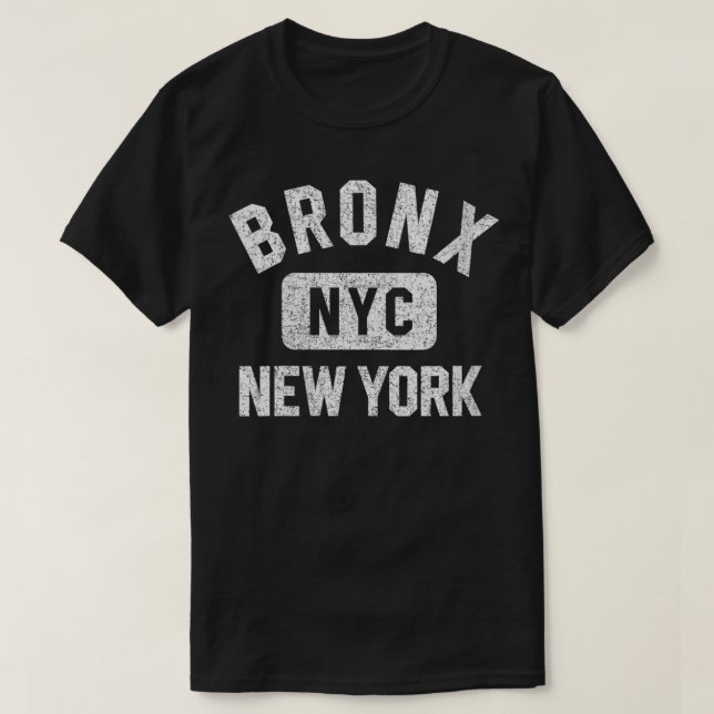 Camiseta Mulher Bron NYC Estilo Gym Distante Impressão Bran (Frente do Design)