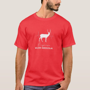 Camiseta Mulher Caça Roupas Ave Mulher Deer Hun
