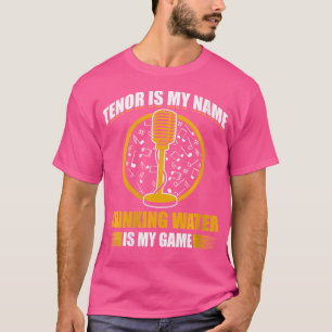 Camiseta Mulher Cantora De Ópera Para Opera Vocalista Tenor