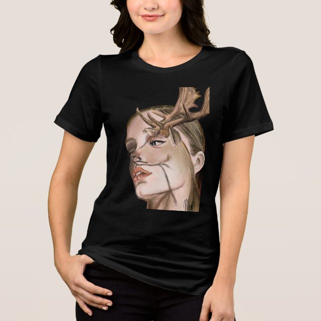 Camiseta Mulher Cervo (Frente)